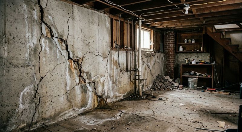 Basement Crack Repair in Fairfax County, VA