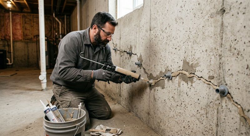 Basement Foundation Repair in Fairfax County, VA