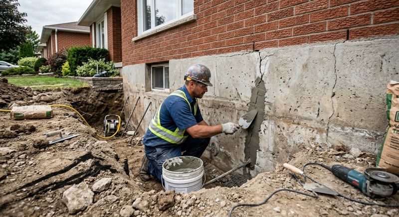 Basement Foundation Repair in Poolesville, MD