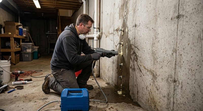 Basement Foundation Repair in Springfield, VA