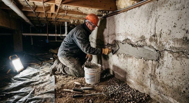 Basement Foundation Repair in Temple Hills, MD