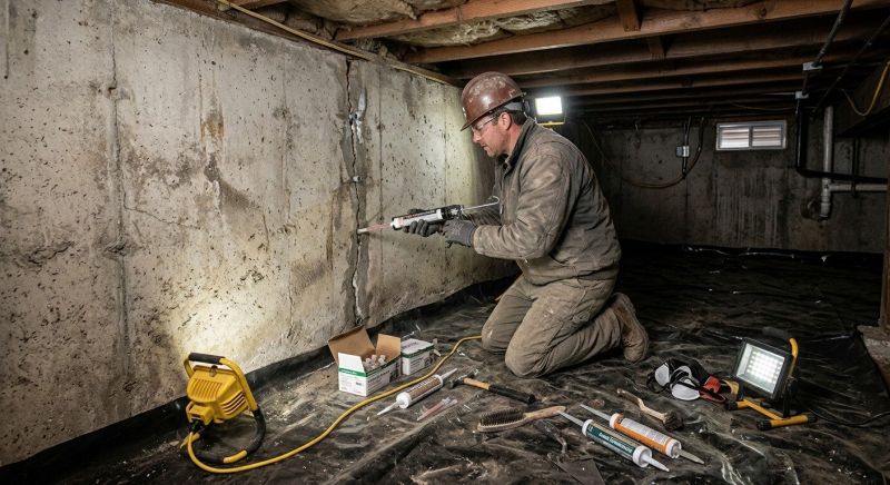Basement Foundation Repair in Triangle, VA