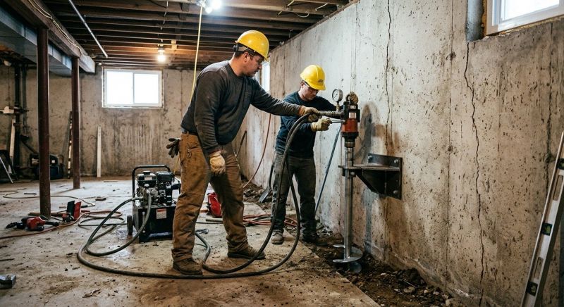 Basement Stabilization in Fairfax County, VA