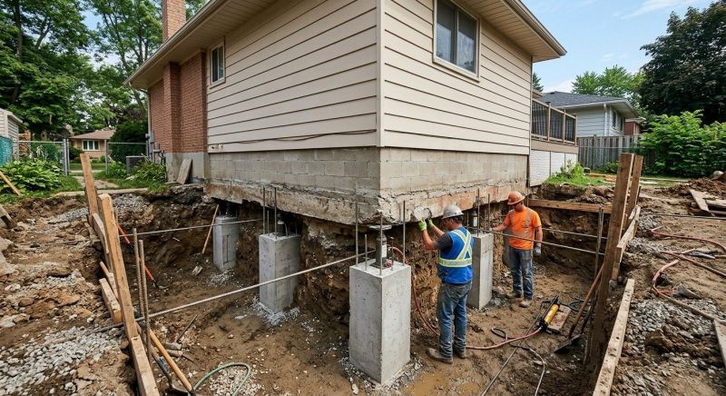 Basement Underpinning in Fairfax County, VA