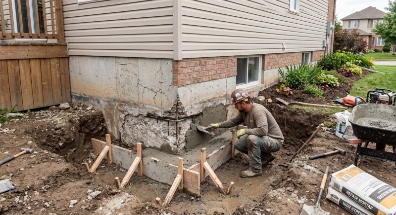 Building Foundation Repair in Alexandria, VA