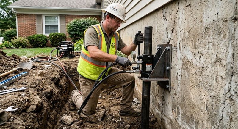 Concrete Foundation Leveling in Accokeek, MD