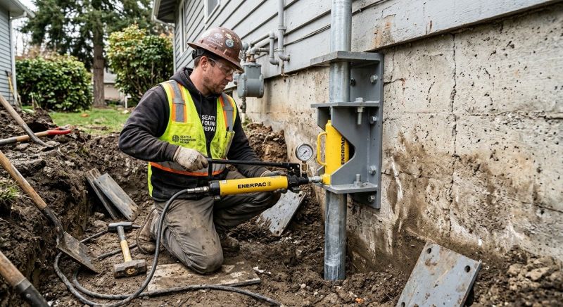 Concrete Foundation Leveling in Rockville, MD