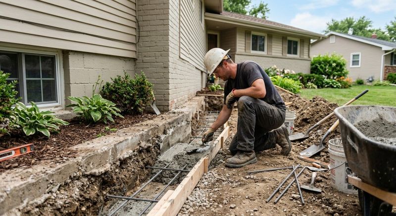 Concrete Foundation Repair in Chevy Chase, MD