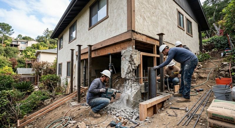 Concrete Foundation Repair in Springfield, VA