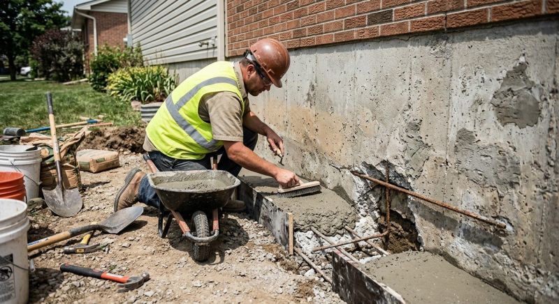 Concrete Foundation Repair in Takoma Park, MD
