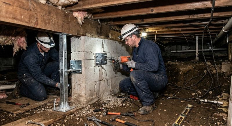 Crawlspace Foundation Repair in Gaithersburg, MD