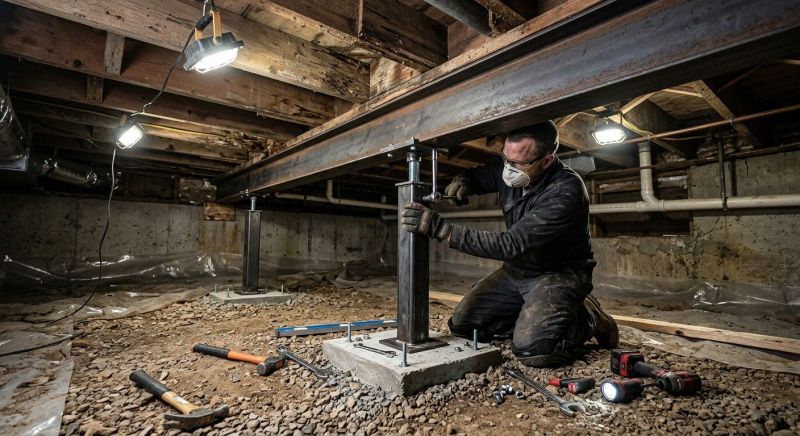 Crawlspace Foundation Repair in Greenbelt, MD