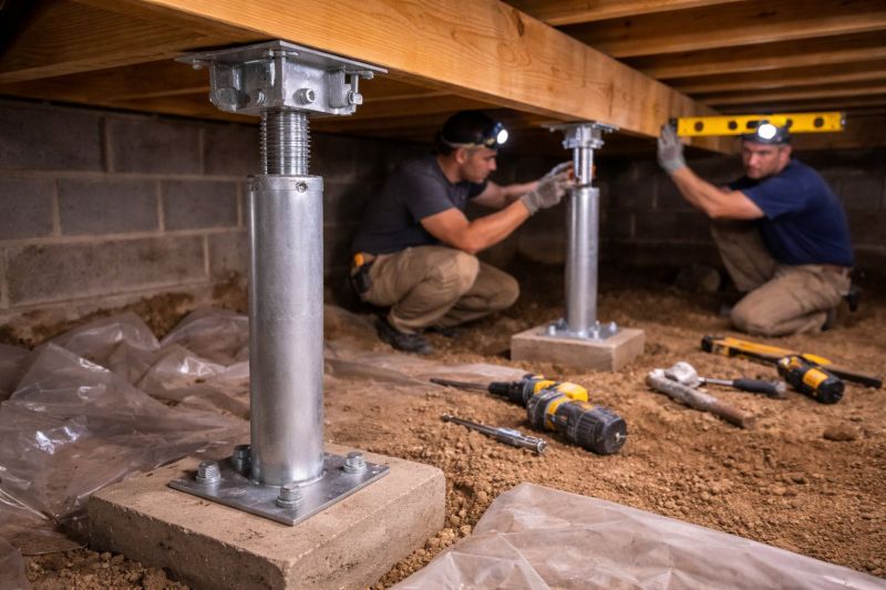 Crawlspace Structural Repair in Fairfax County, VA