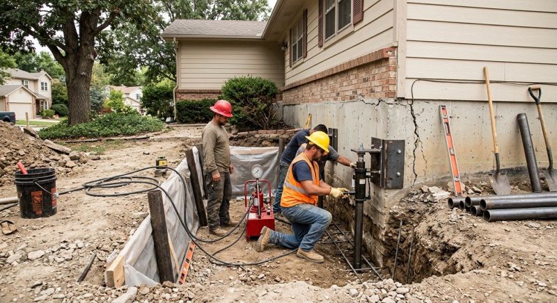 Foundation Damage Repair in Chantilly, VA