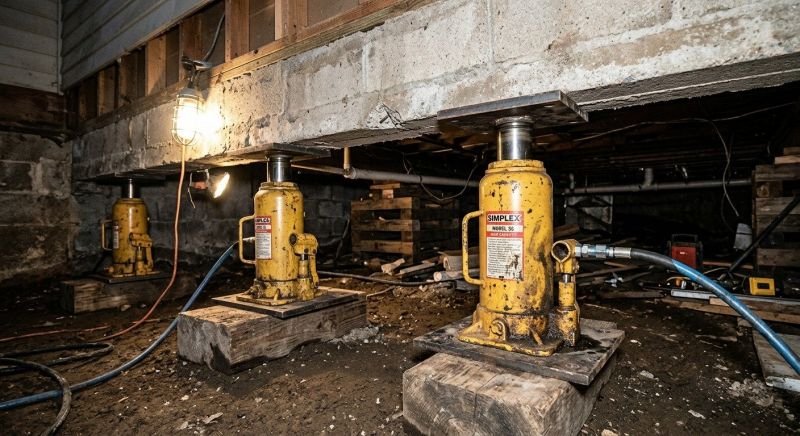 Foundation Jacking in Arlington, VA