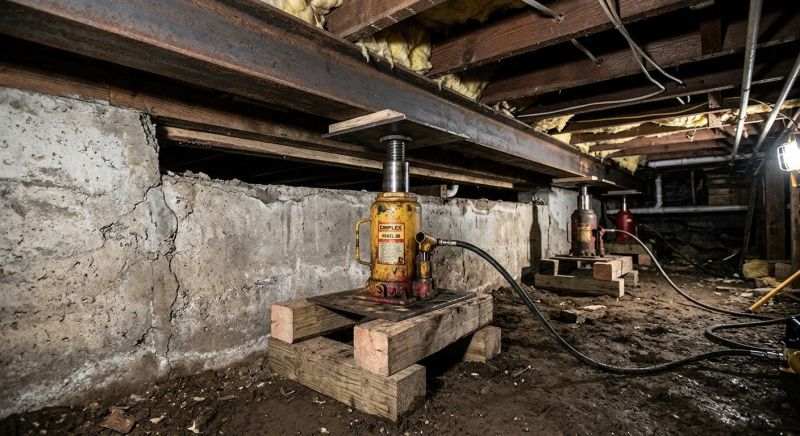 Foundation Jacking in Clinton, MD