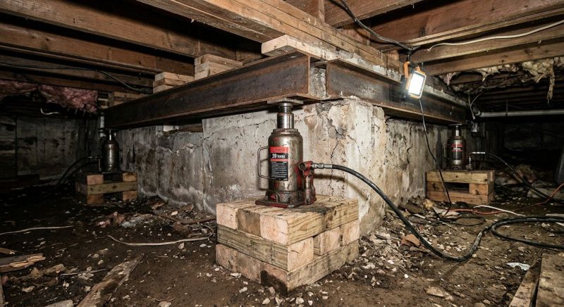Foundation Jacking in Hyattsville, MD