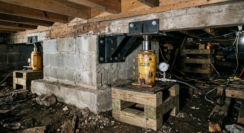 Foundation Jacking in Manassas, VA