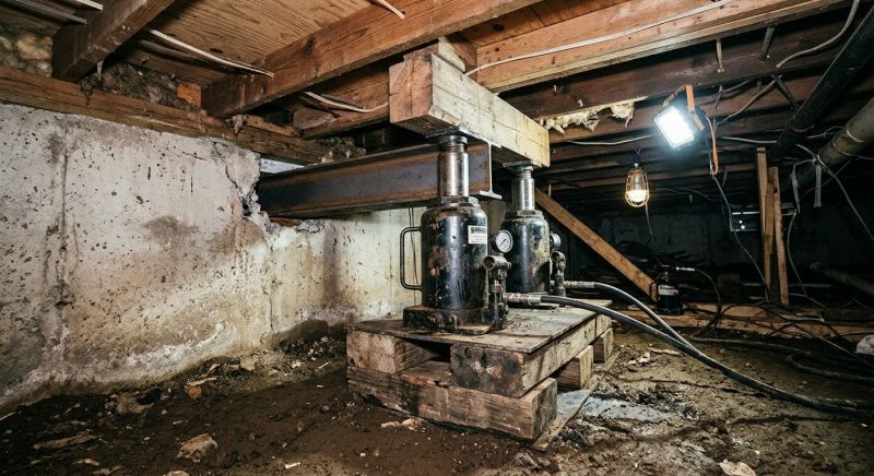 Foundation Jacking in Montgomery Village, MD