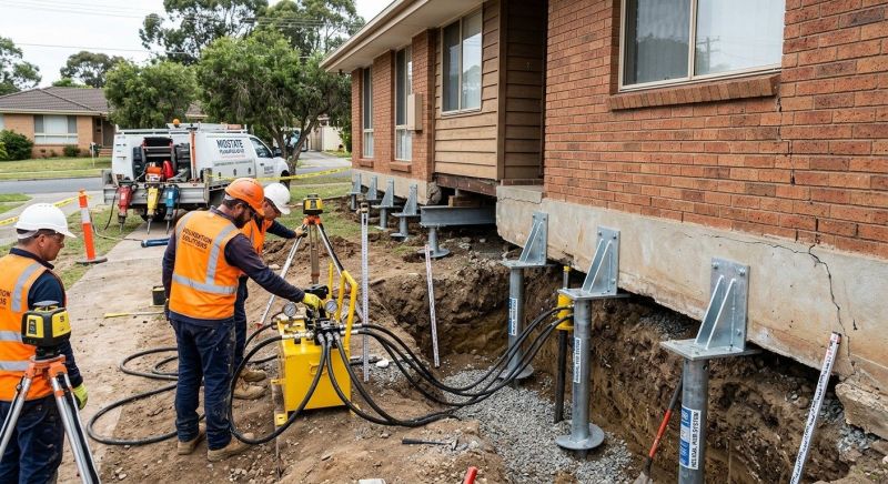Foundation Jacking in Montgomery Village, MD