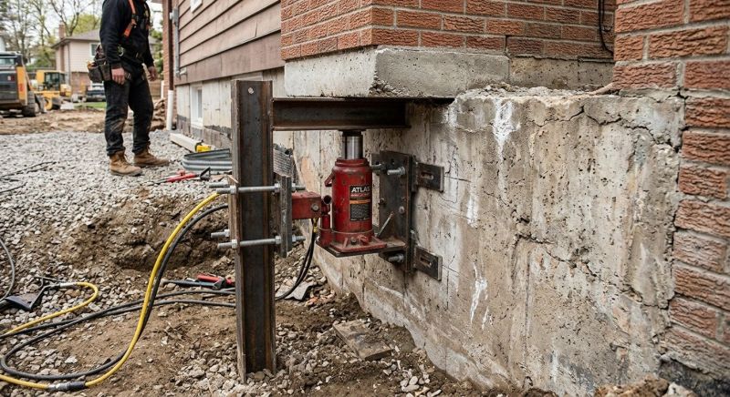 Foundation Jacking in Poolesville, MD