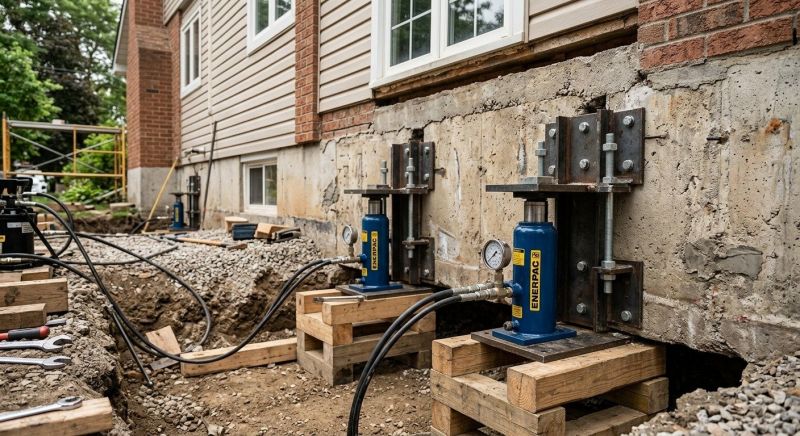 Foundation Jacking in Silver Spring, MD