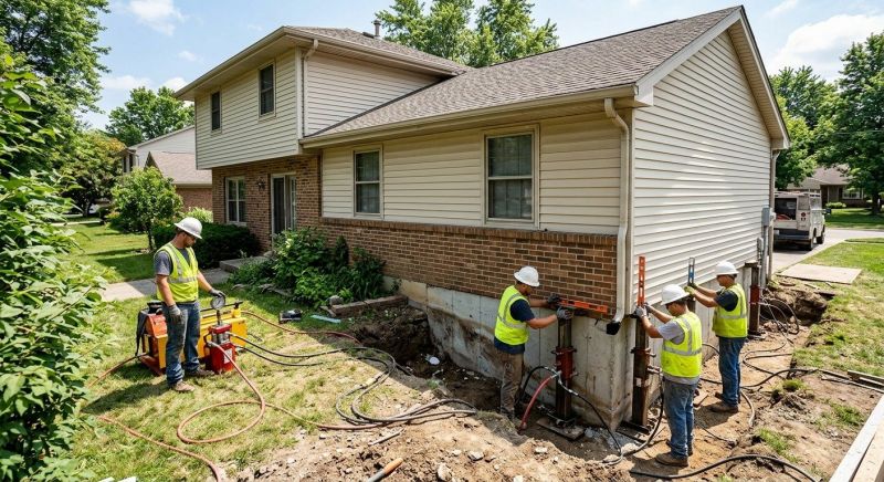 Foundation Jacking in Triangle, VA
