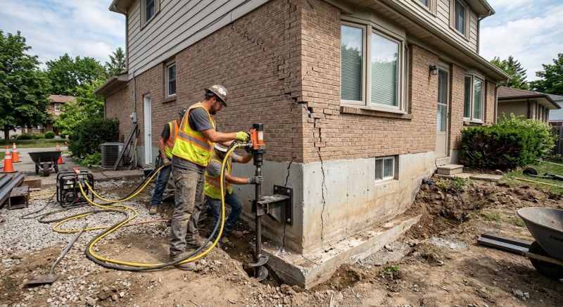 Foundation Lifting in Aldie, VA