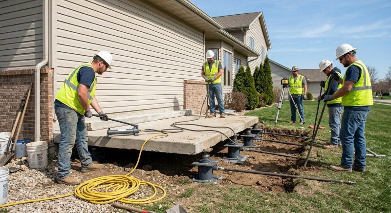 Foundation Lifting in Capitol Heights, MD