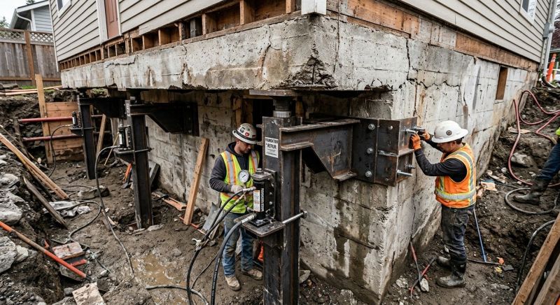 Foundation Lifting in Charles County, MD