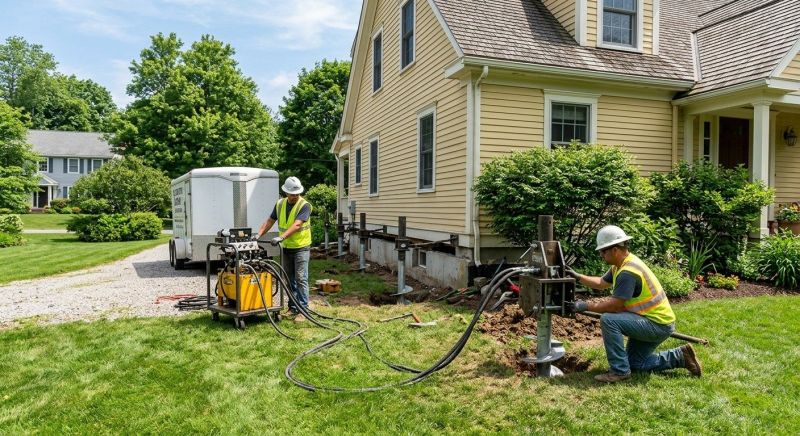 Foundation Lifting in Dumfries, VA
