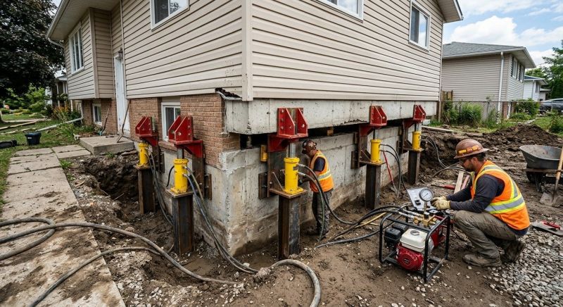 Foundation Lifting in Oxon Hill, MD