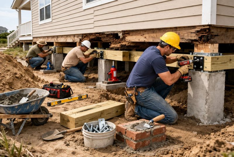Foundation Raising in Indian Head, MD