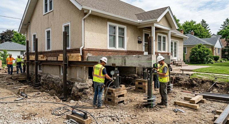 Foundation Releveling in Fairfax County, VA
