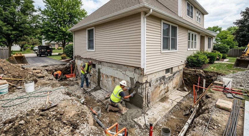 Foundation Restoration in Fairfax County, VA