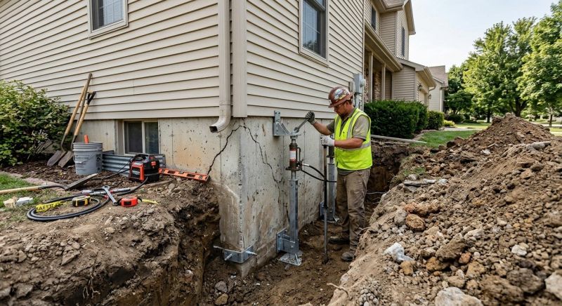 Foundation Stabilizing in Centreville, VA