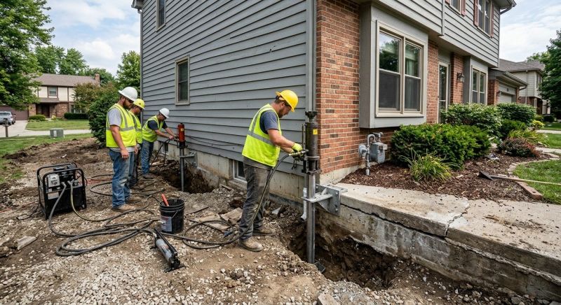 Foundation Stabilizing in Cheltenham, MD