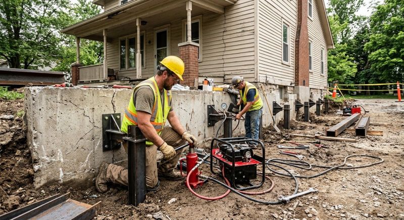 Foundation Stabilizing in Clifton, VA