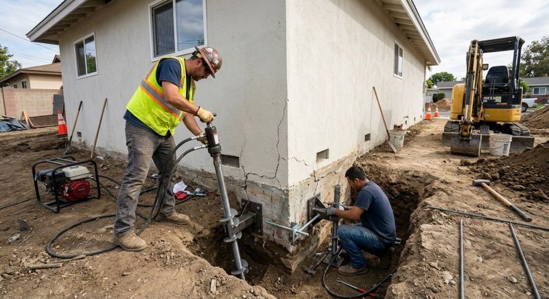Foundation Stabilizing in College Park, MD