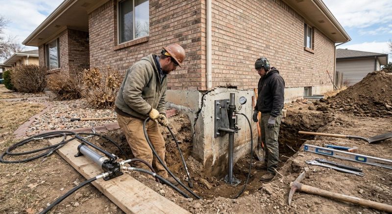 Foundation Stabilizing in Lorton, VA