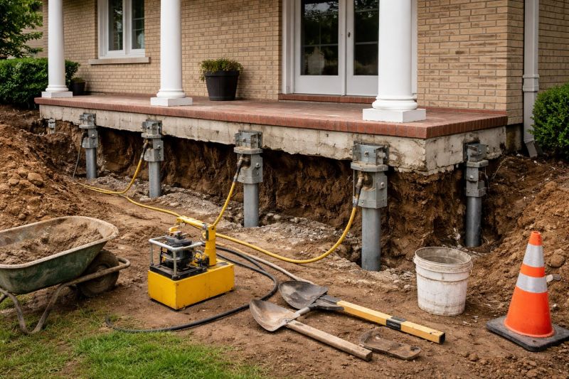 Foundation Stabilizing in Loudoun County, VA