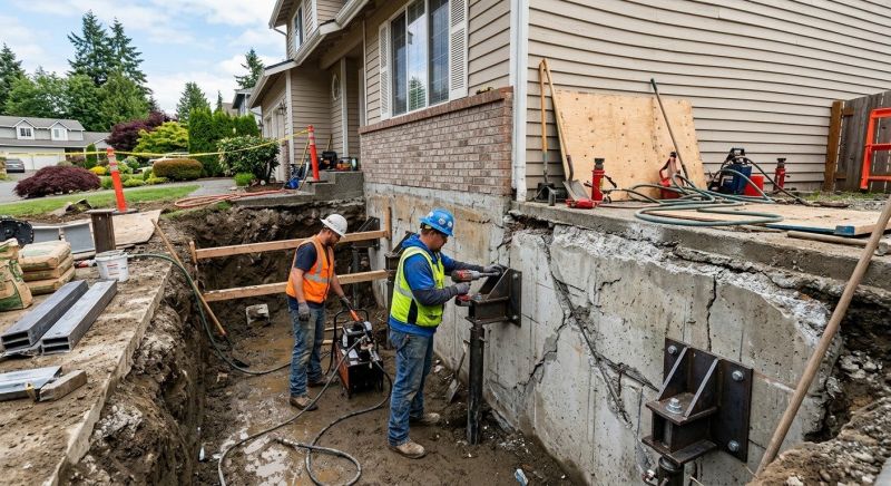 Foundation Structural Repair in Takoma Park, MD