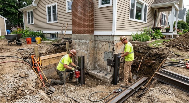 Foundation Structural Repair in Woodbridge, VA