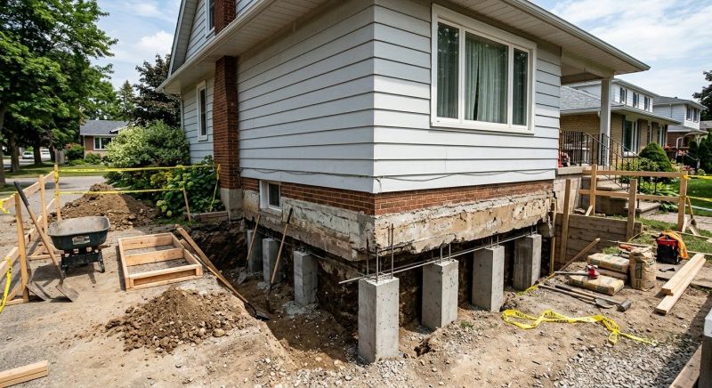 Foundation Underpinning in Fairfax County, VA
