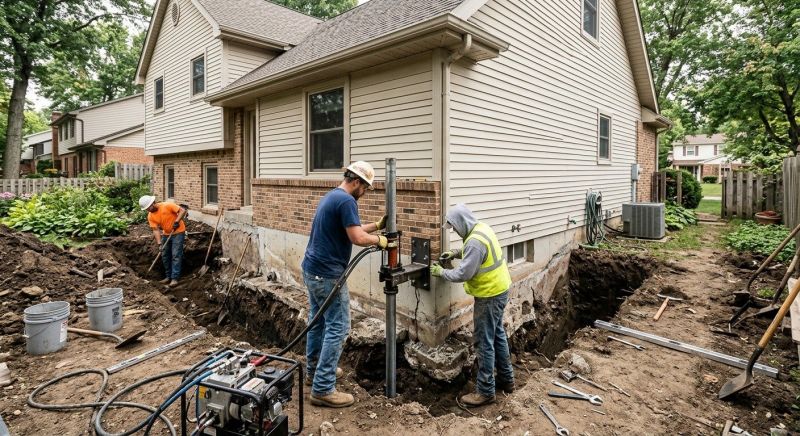 Home Foundation Repair in Great Falls, VA