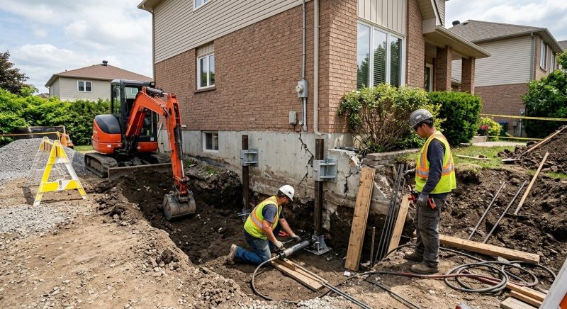 House Foundation Repair in Charles County, MD