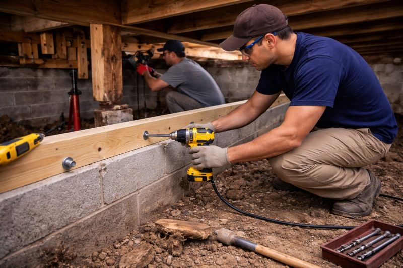 House Foundation Repair in Montgomery Village, MD