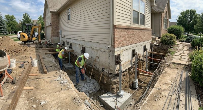 House Underpinning in Fairfax County, VA