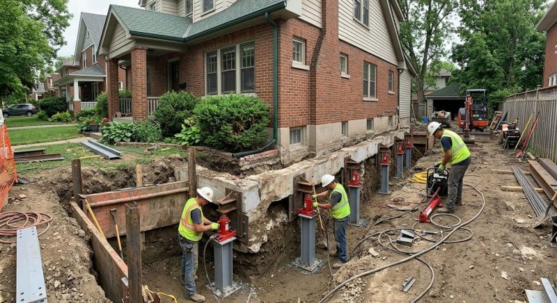 House Underpinning in Fairfax County, VA