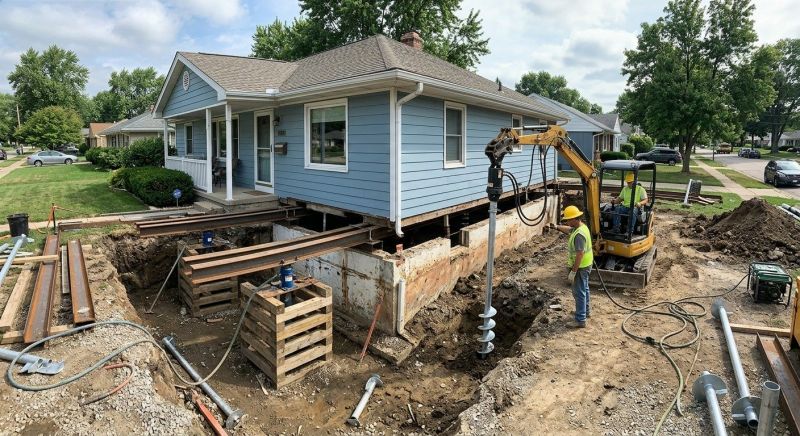 House Underpinning in Fairfax County, VA